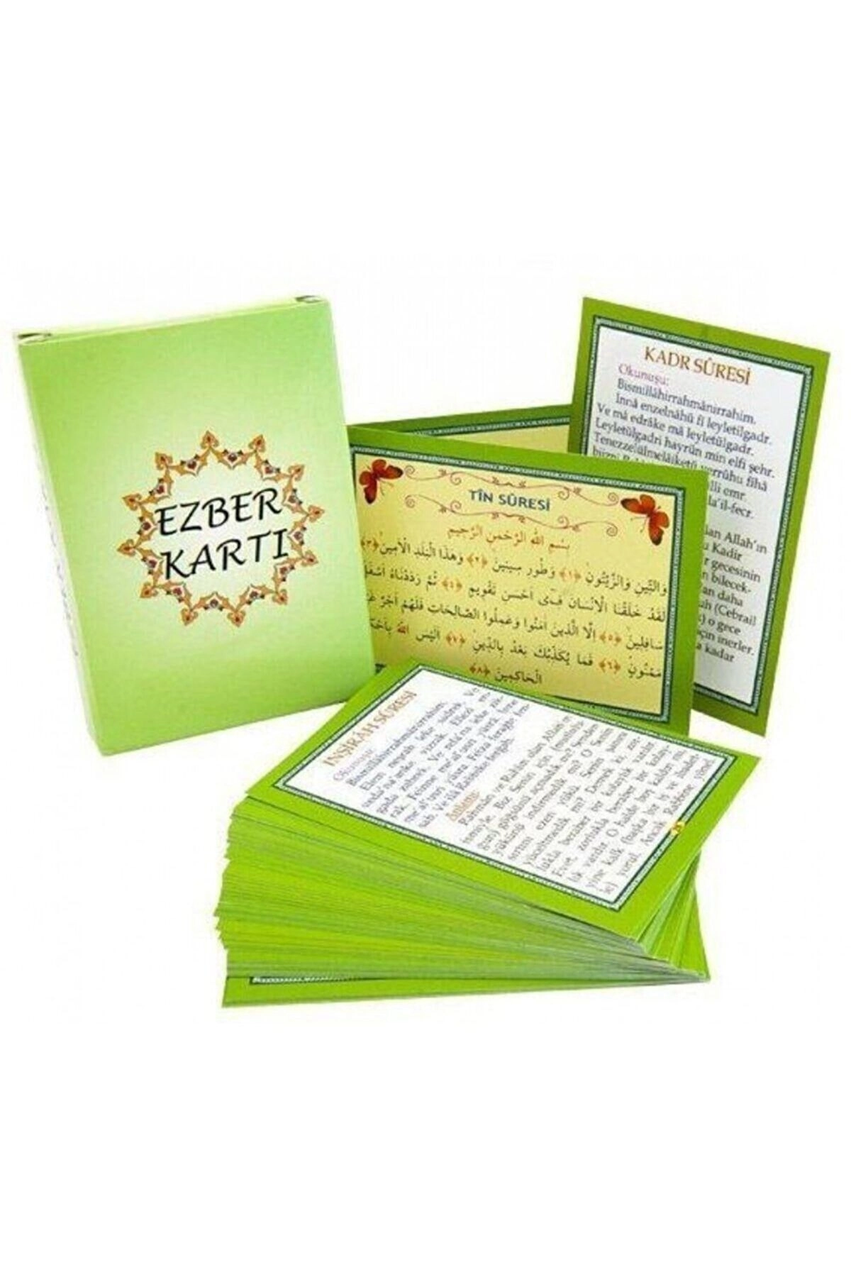 Namaz Sureleri Ve Duaları Ezberleme Kartları, 7x10 Cm. Kutu Içinde, Hızır