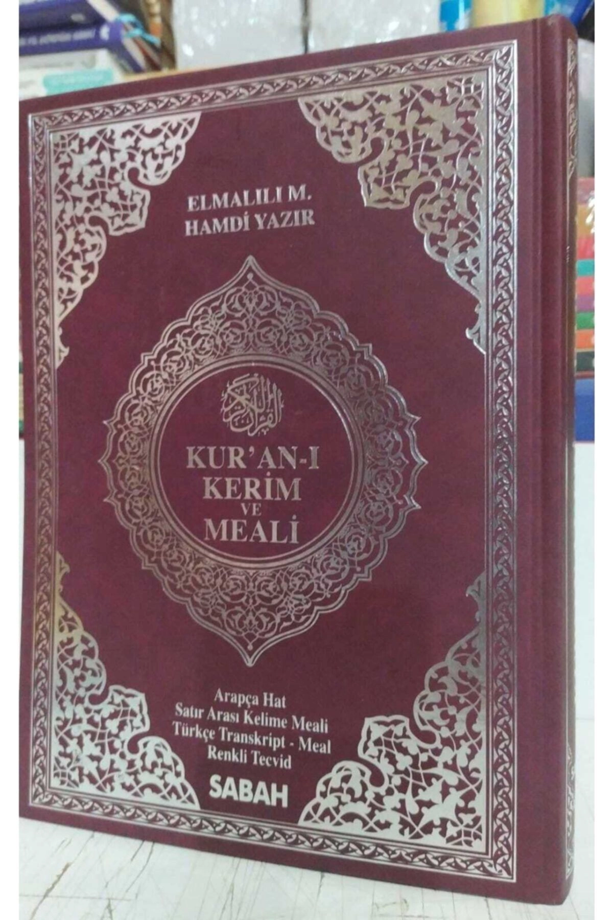 Bilgisayar Hatlı Beşli Kuranı Kerim (rahle Boy)