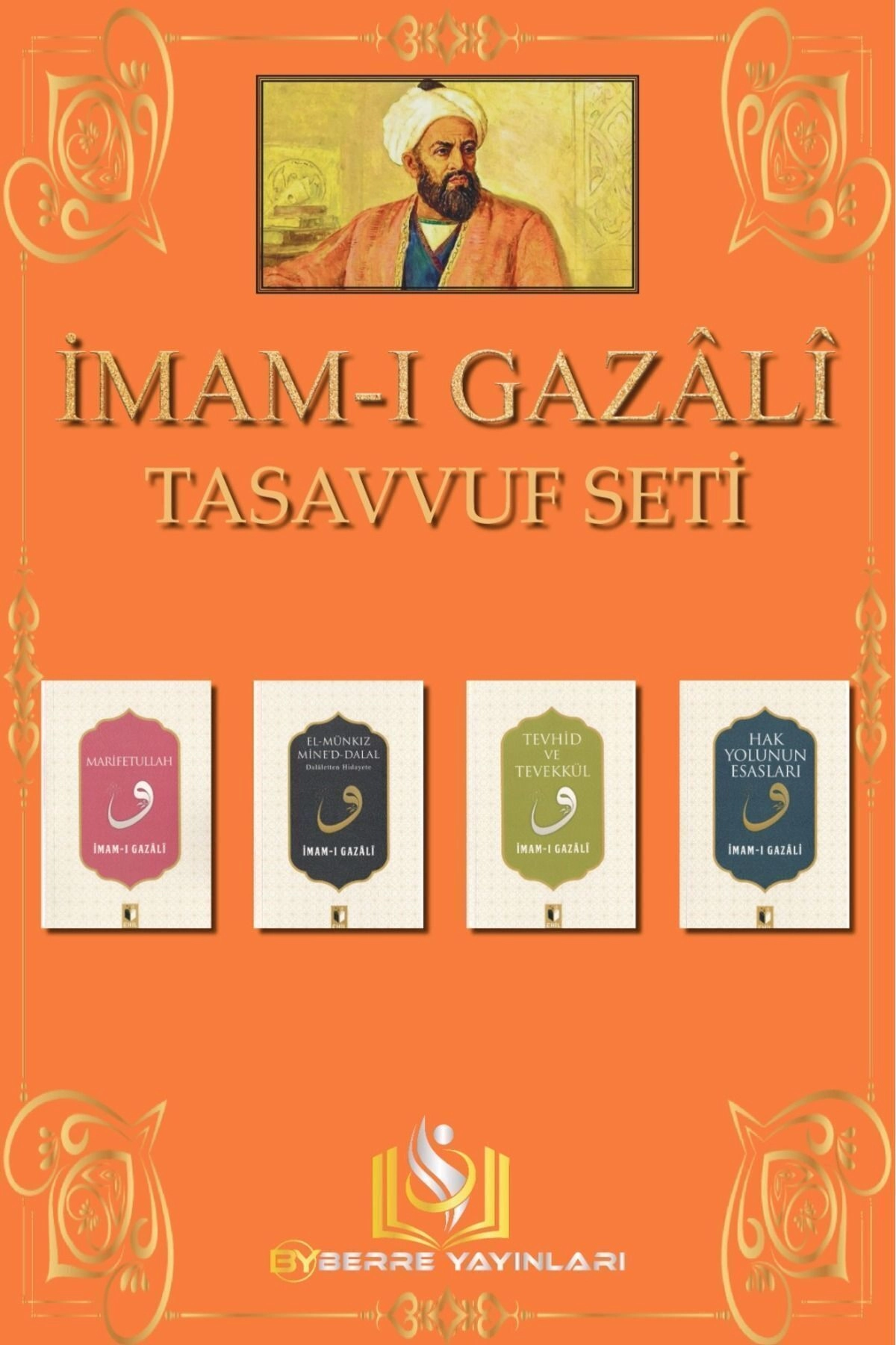 İMAM-I GAZALİ TASAVVUF SETİ 4 KİTAP-BERRE YAYINLARI