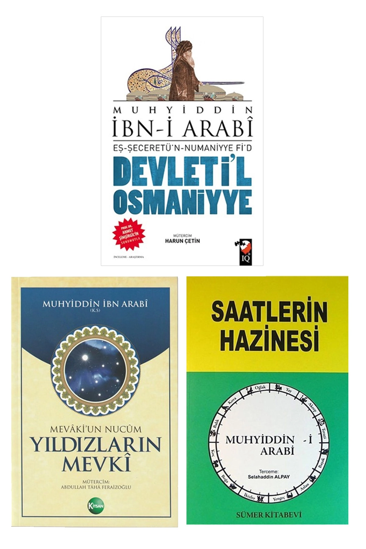 Muhyiddin Arabi Devletil Osmaniyye, Yıldızların Mevki, Saatlerin Hazinesi 3 Kitap Set