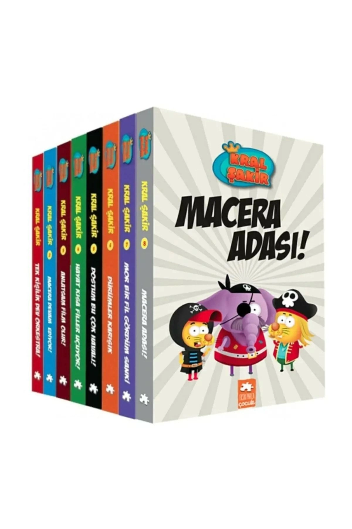 Kral Şakir Kitap Seti 8'li Ciltli 1  8