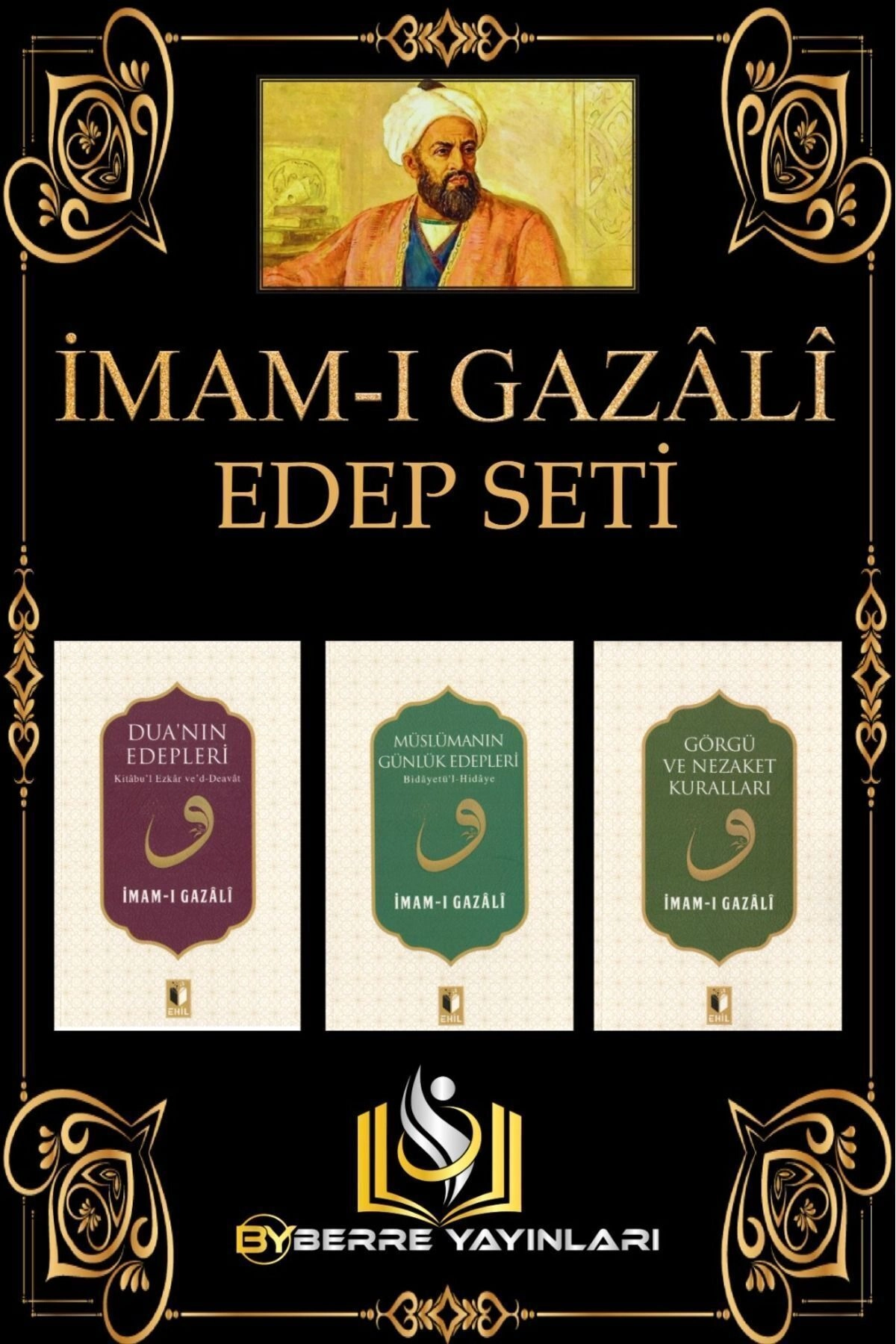 İMAM-I GAZALİ EDEP SETİ 3 KİTAP -BERRE YAYINLARI
