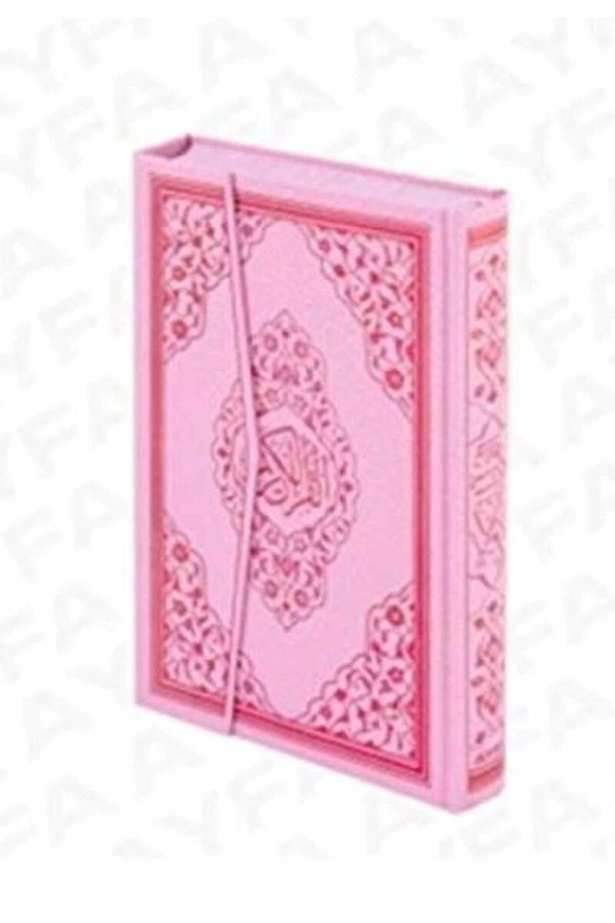Kur'an-ı Kerim Pembe Kapaklı Rahle Boy Ayfa 124p / Kolektif / / 9789944933926