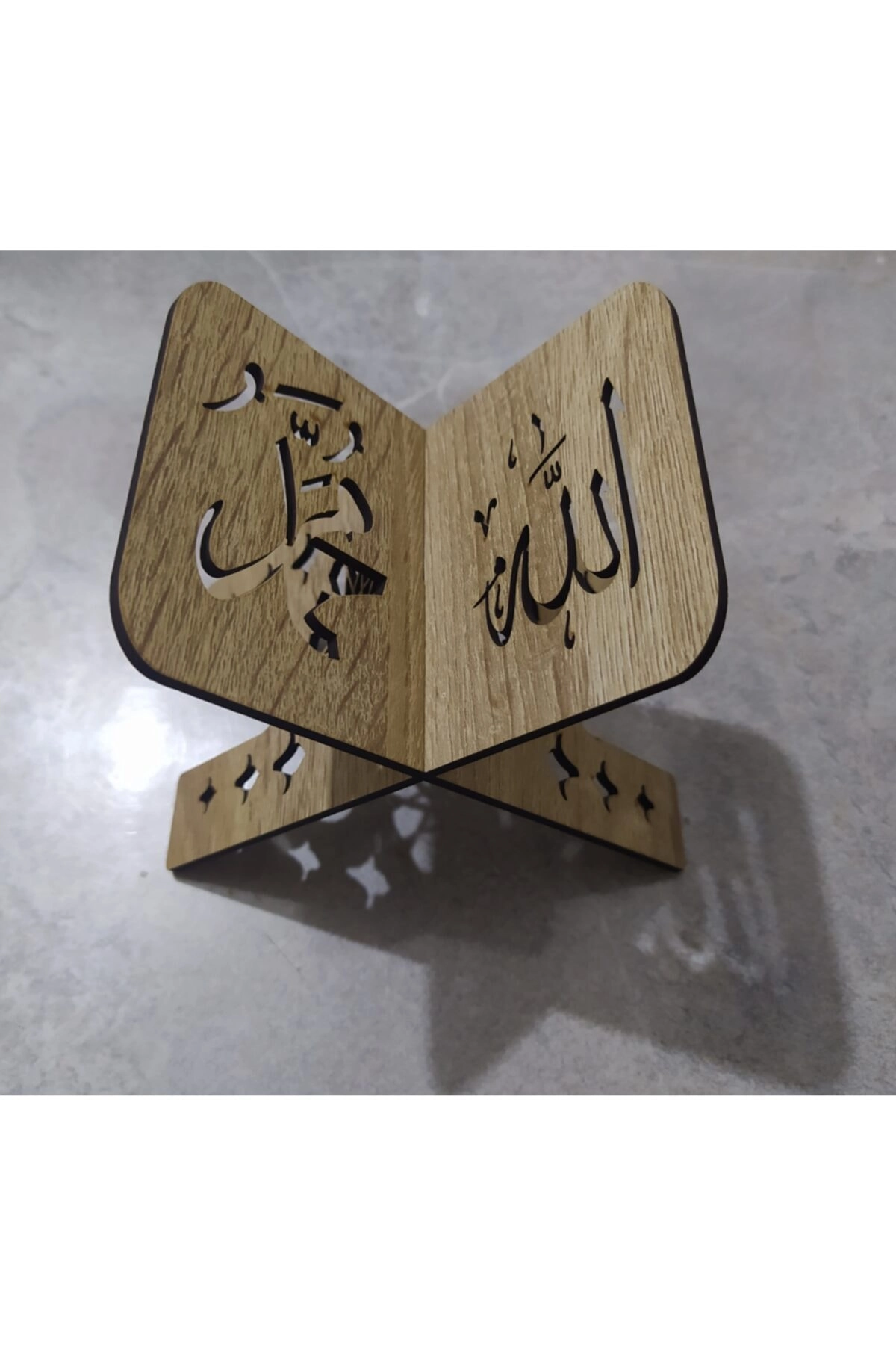 Dekoratif Ahşap Rahle- Dikkat Dekoratif Süs Içindir