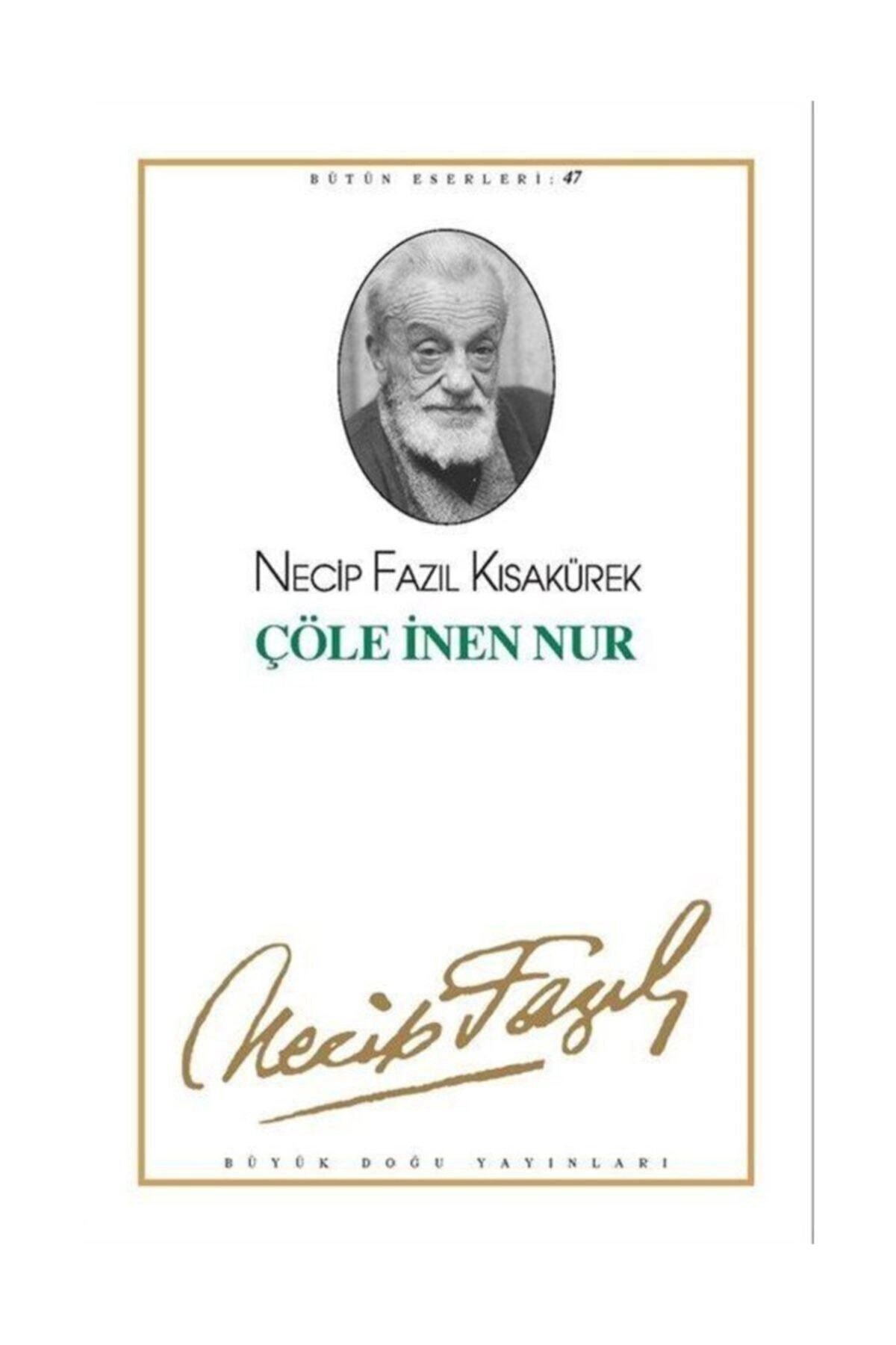 Çöle Inen Nur : 39 - Necip Fazıl Bütün Eserleri - Necip Fazıl Kısakürek 9789758180035