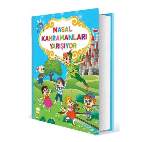 Masal Kahramanları Yarışıyor - Ciltli, Ema Çocuk