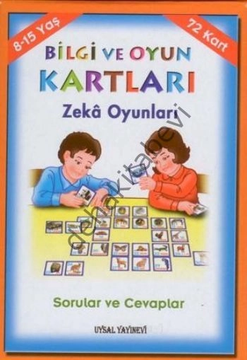 Bilgi ve Oyun Kartları Zeka Oyunları (8-15 Yaş) (Kod: 29)