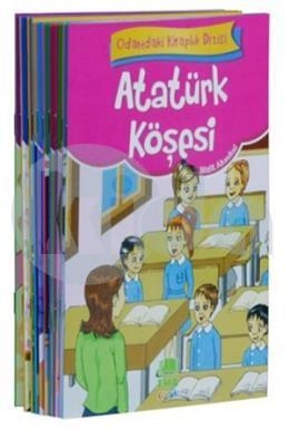 Odamdaki Kitaplık Dizisi 1. Ve 2. Sınıf Düz Yazılı Küçük Boy 10 Kitap, Ema Çocuk