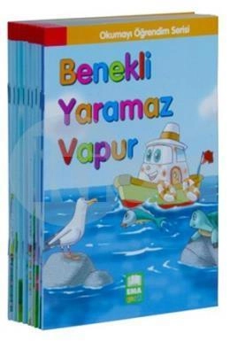 Okumayı Öğrendim 1. Ve 2. Sınıf Eğik Yazılı Küçük Boy 10 Kitap