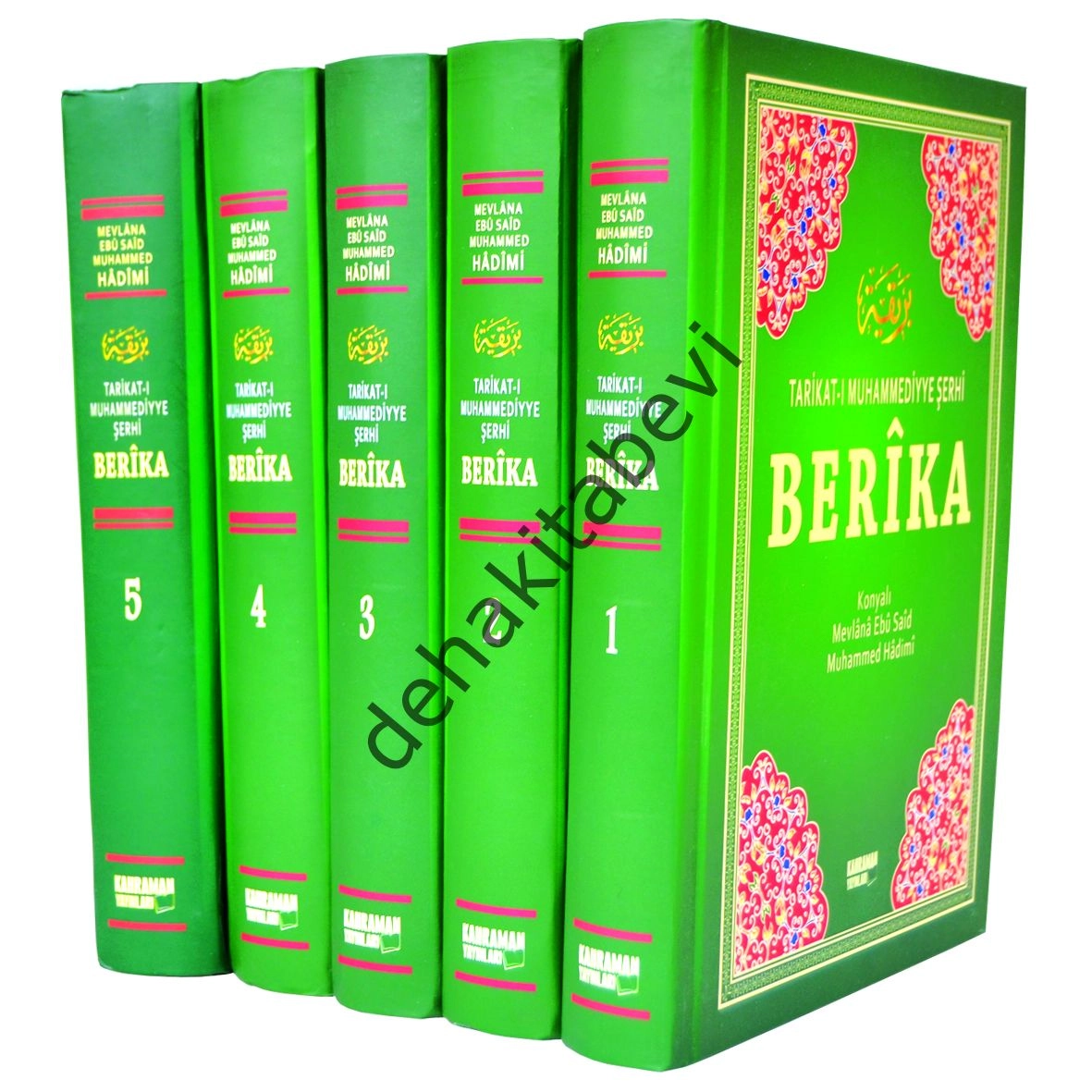 Berika Tarikat-ı Muhammediyye Şerhi, 5 cilt,  İthal Kağıt