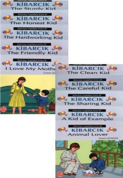 Kibarcık Davranış Kazandırma Dizisi 10 Kitap, Üzeyir Gündüz