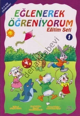 Eğlenerek Öğreniyorum Eğitim Seti (3-4 Yaş-6 Kitap) Kod:208