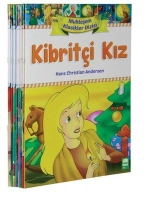 Dev Boy Muhteşem Klasikler Dizisi Renkli 10 Kitap Set, Ema Çocuk