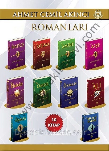 Ahmet Cemil Akıncı Sahabe Hayatları 10 Kitap Kampanyalı Set