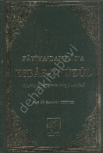 Fatiha' Dan – Nas'A Esbab-I Nüzul ( Kitap Kağıdı ) 2 Cilt Takımı , Çağrı Yayınları