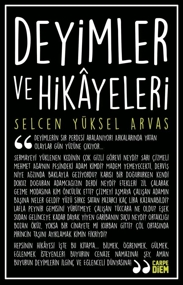 Deyimler ve Hikayeleri, Selcen Yüksel Arvas