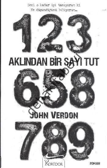 Aklından Bir Sayı Tut, John Verdon