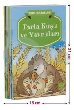 Ezop Masalları 1. Ve 2. Sınıf Küçük Boy 10 Kitap, Ema Çocuk