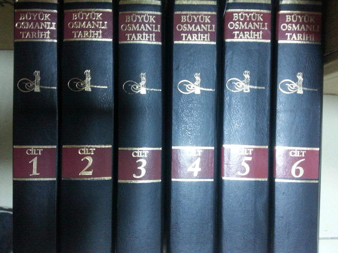 2. el, Büyük Osmanlı Tarihi, 6 Cilt, Takım, İsmail Uzunçarşılı
