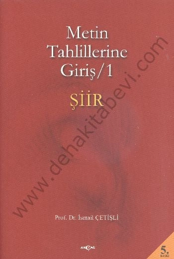 Metin Tahlillerine Giriş 1