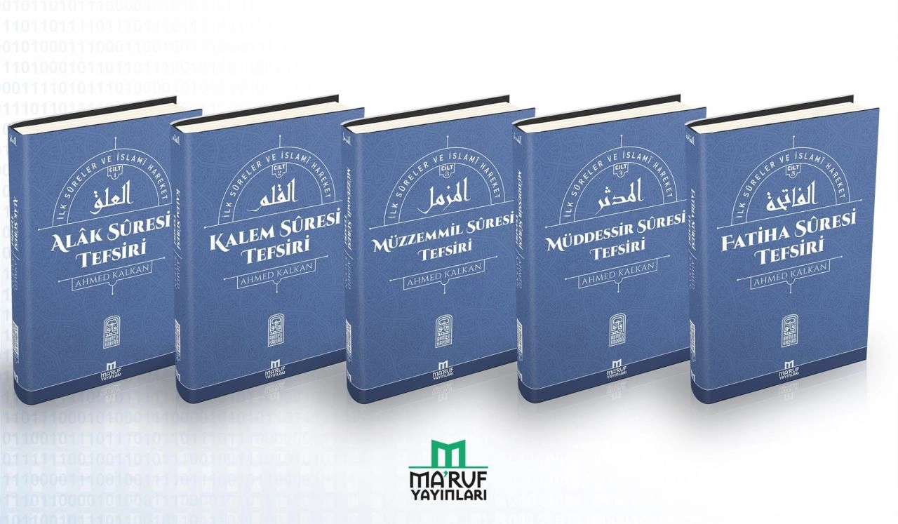 İlk Sureler Ve İslami Hareket Tefsiri (5 Cilt İvory Kağıt), Maruf Yayınları