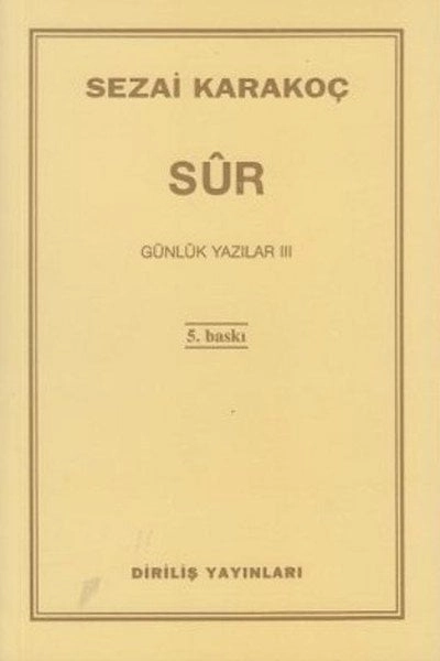 Sur Günlük Yazılar 3, Ayşe Ünal