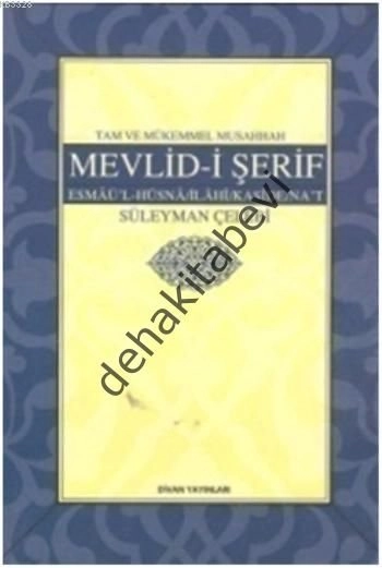 Tam Ve Mükemmel Musahhah Mevlid-İ Şerif Roman Boy, Divan Yayınları