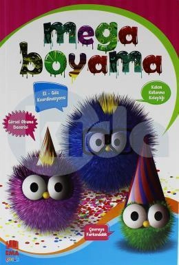 Mega Boyama (Renkli Örnekli, Örneksiz, Çizgi Çalışması)
