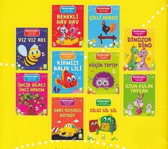 Mini Mini Fabllar Dizisi (10 Kitap Takım), Ema Çocuk