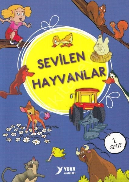 1.Sınıf Sevilen Hayvanlar  (Düz Yazı), Yuva Yayınları