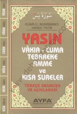 Ayfa Üçlü Yasin Cep Boy Flekso (Türkçe Okunuşu ve Açıklaması)