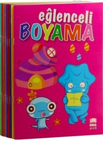 Eğlenceli Boyama Seti (10 Kitap), Ema Çocuk