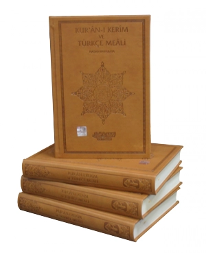 Kur'an-ı Kerim ve Türkçe Meali (Hafız Boy-Deri Cilt), Hasan Karakaya