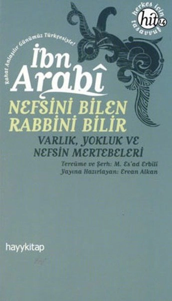 Nefsini Bilen Rabbini Bilir, Muhyiddin İbn Arabi, Hayykitap