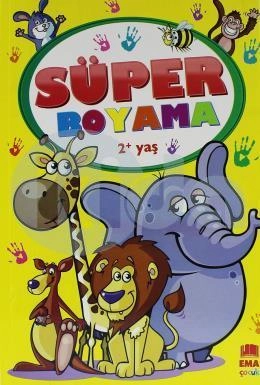 Süper Boyama (Renkli Örnekli, Örneksiz, Nokta ve Çizgi Çalışması)