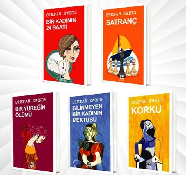 Stefan Zweig Seti 5 Kitap Takım