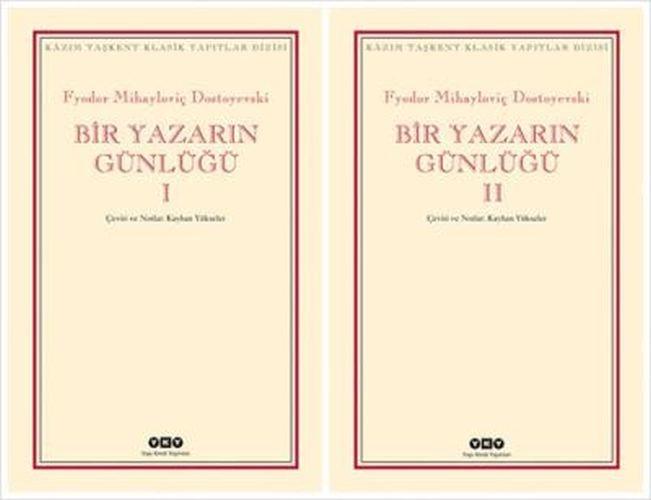 Bir Yazarın Günlüğü 2 Cilt Takım, Fyodor Mihayloviç Dostoyevski