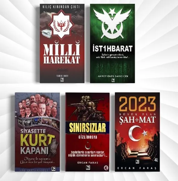Perde Arkası Seti 5 Kitap Takım