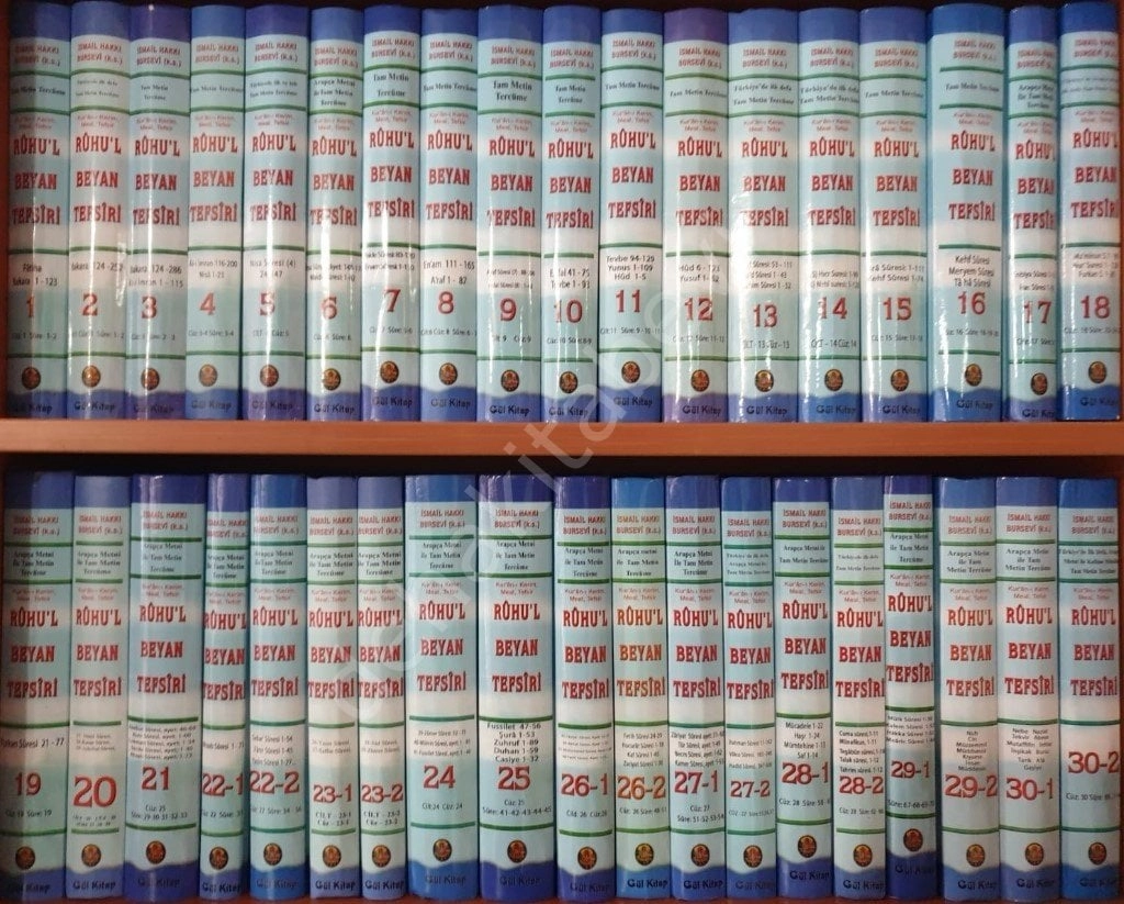 Ruhul Beyan Tefsiri, 37 Cilt Takım  Osmanlı Yayınevi