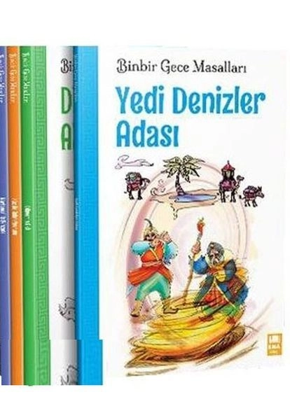 Binbir Gece Masalları 4Ve5.Sın. 10 Kitap Set, Ema Genç