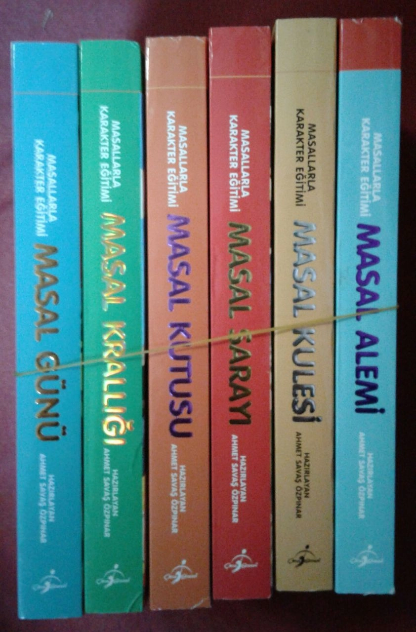 Masallarla Karakter Eğitimi, Set, 6 Masal Kitabı, Çocuk Gezegeni