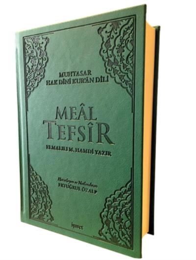 Meal Tefsir - Muhtasar Hak Dini Kur’an Dili (Yeşil Renk), İşaret Yayınları