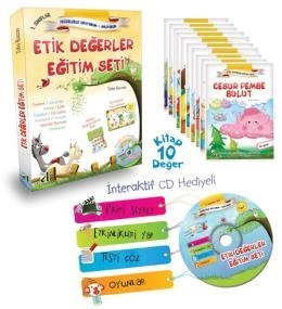 1. Sınıf Etik Değerler Eğitim Seti (10 Kitap + HDS), Damla Yayınevi