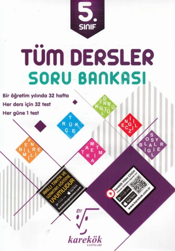 5. SINIF TÜM DERSLER SORU BANKASI