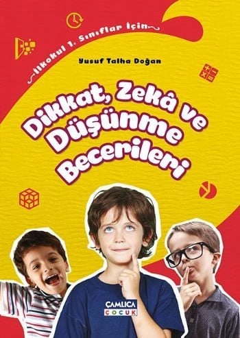 Dikkat, Zeka ve Düşünce Becerileri (5 Kitap) 1. Sınıflar İçin, Çamlıca Çocuk Yayınl