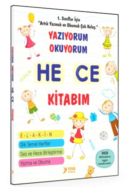 Yazıyorum Okuyorum Hece Kitabım, Yuva Yayınları