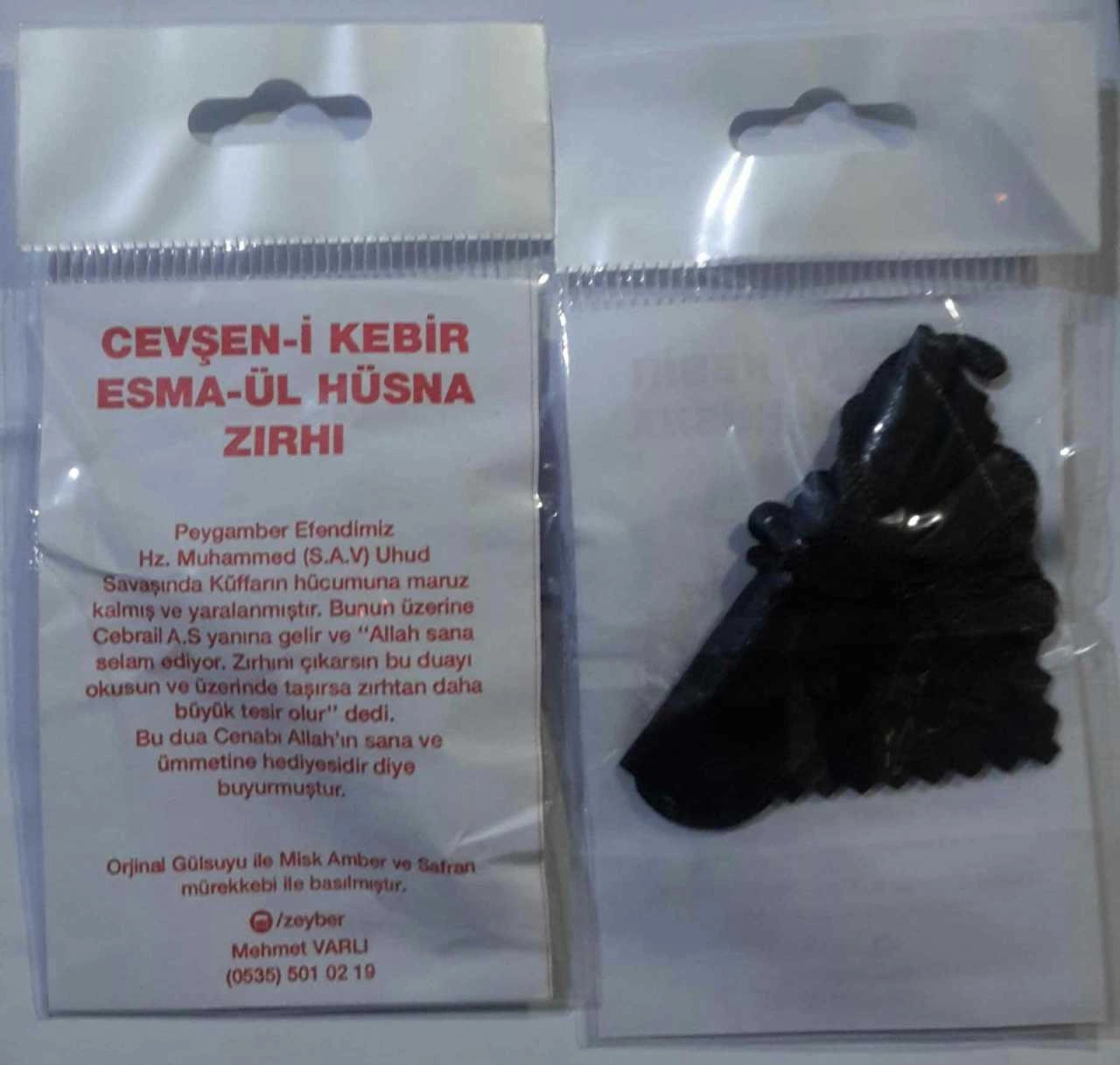 Cevşeni Kebir Esmaül Hüsna Zırhı Muskası