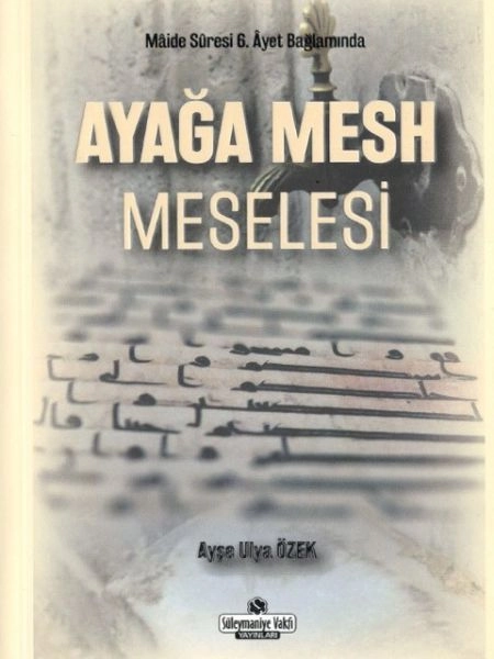 Ayağa Mesh Meselesi, Süleymaniye Vakfı Yayınları