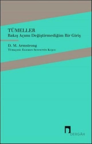 Tümeller Bakış Açımı Değiştirmediğim Bir Giriş, D. M. Armstrong