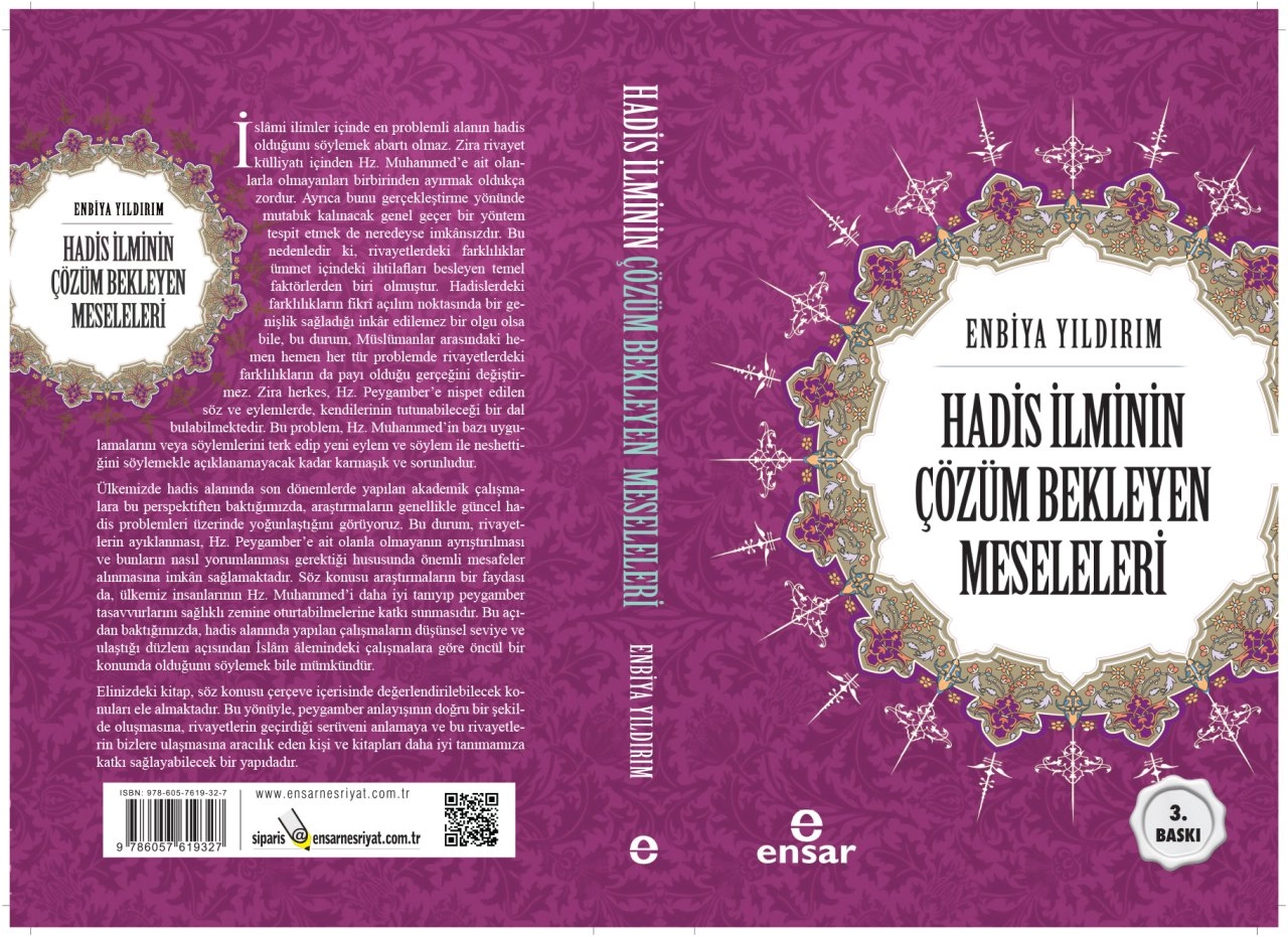 Hadis İlminin Çözüm Bekleyen Meseleleri, Ensar Neşriyat